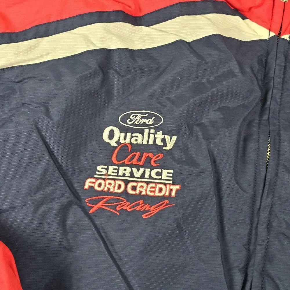 Vintage Dale Jarrett‎ 88 Jacket Mens XXL Red NASCAR Racing Chase Authentics 90s